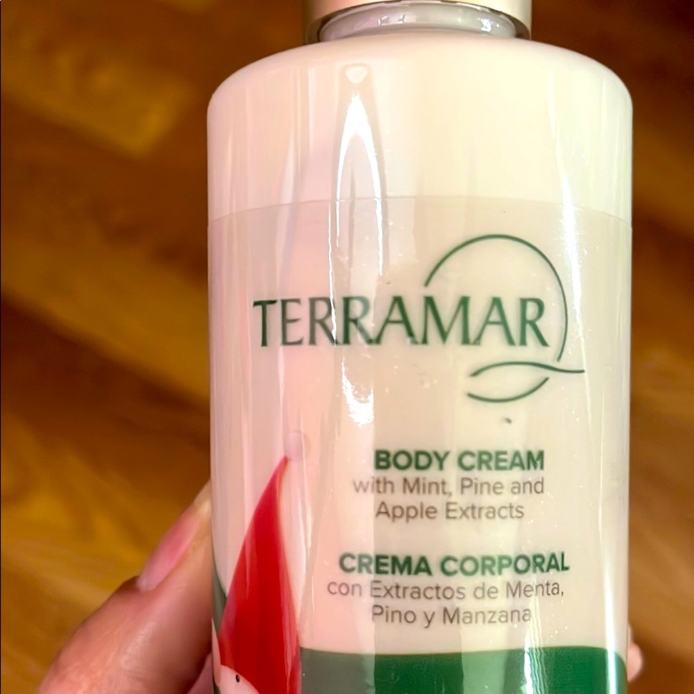Terramar Body Cream with Mint, Pine, and Apple Extracts